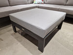 Lounge Set Bellagio Charcoal Mat - Licht Grijze Kussens