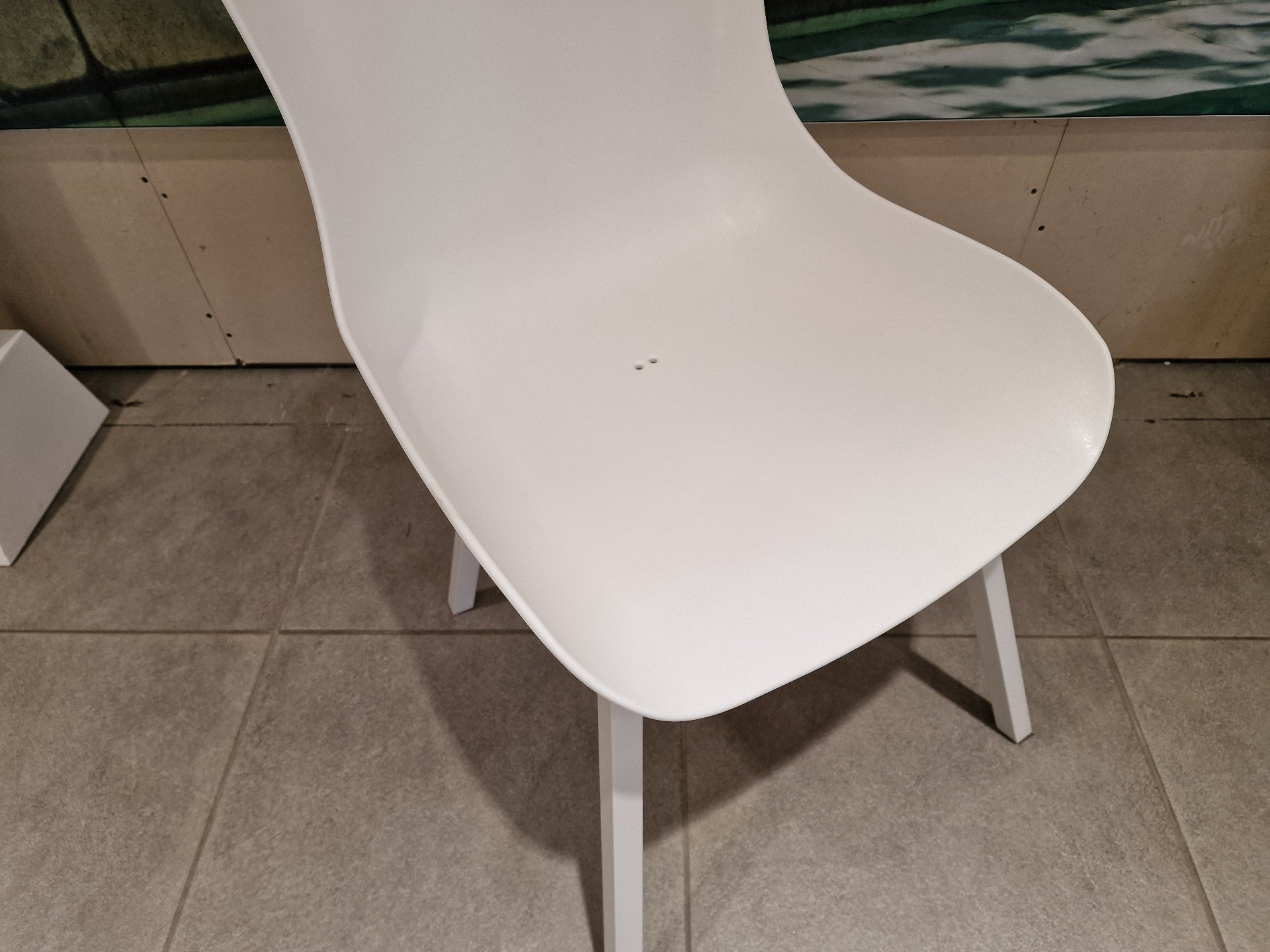 Sophie Element Stoel Kleur Royal Wit met Witte Poten