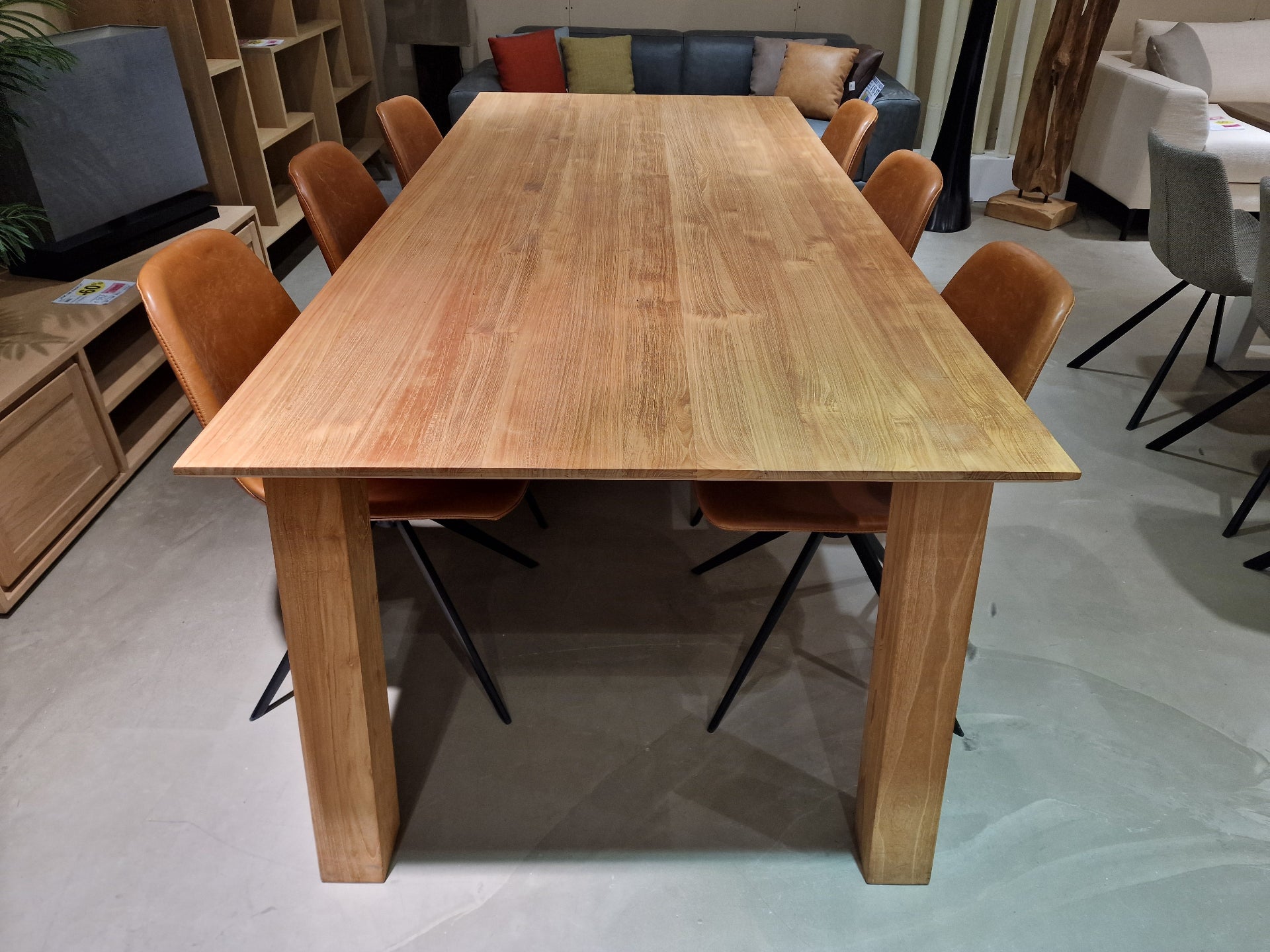 Teak Interieurtafel Designo 220 x 100 cm