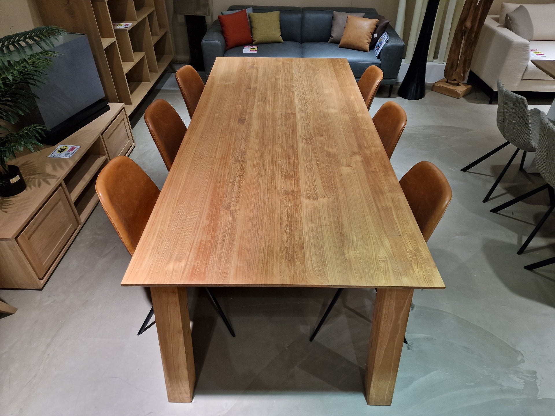 Teak Interieurtafel Designo 220 x 100 cm