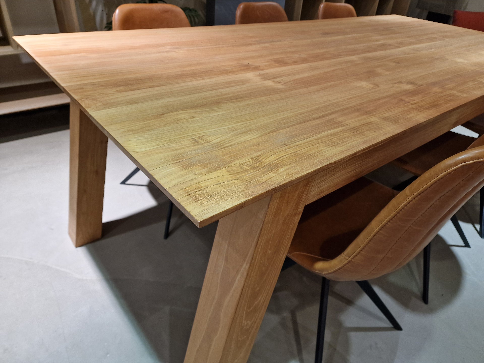 Teak Interieurtafel Designo 220 x 100 cm