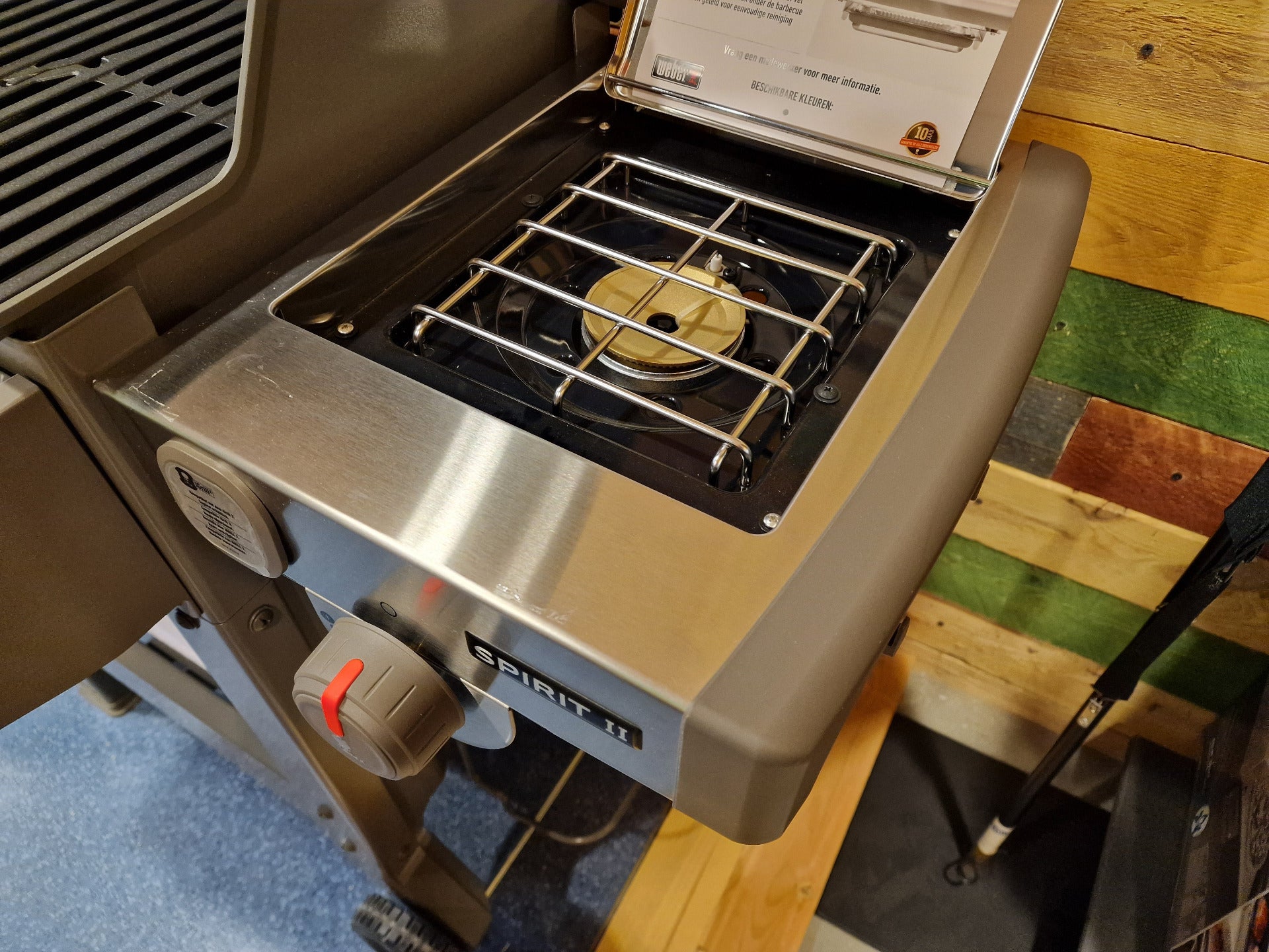 Spirit II E-320 Black Met GBS Grillrooster - Igrill Ready