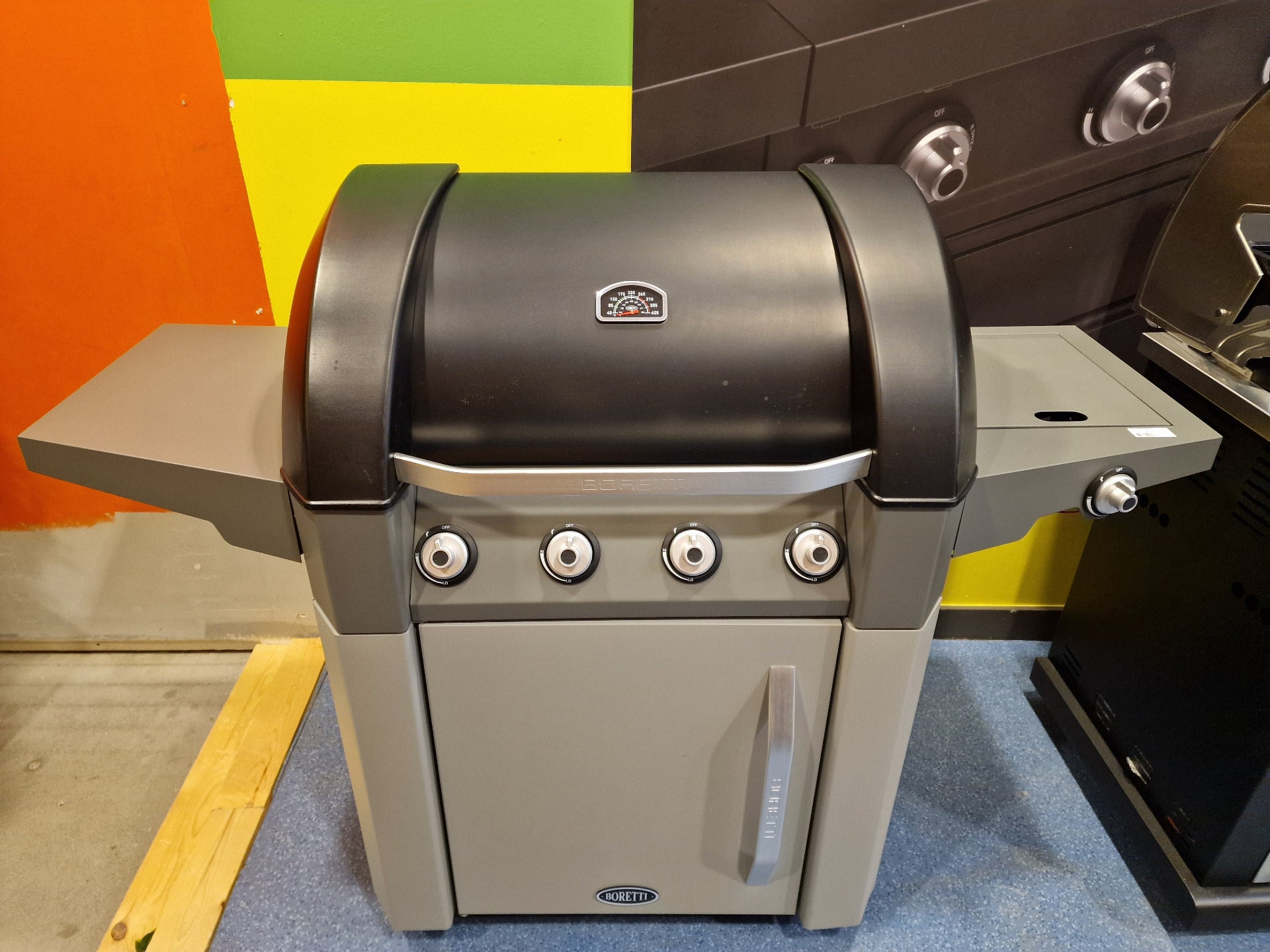 Forza Grijs Gasbarbecue Boretti