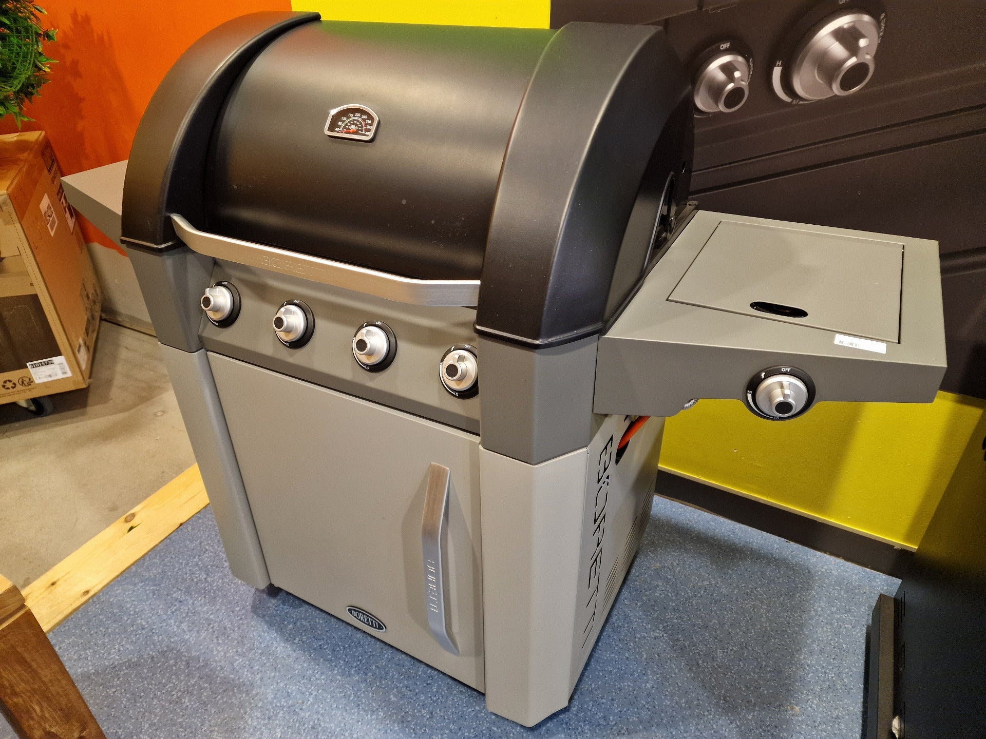 Forza Grijs Gasbarbecue Boretti