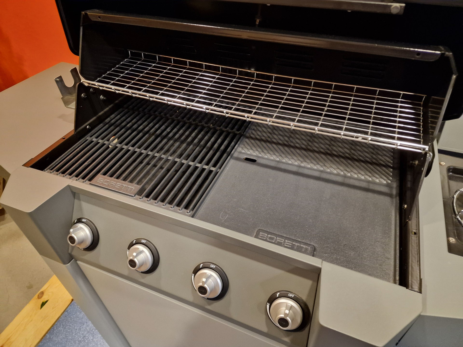 Forza Grijs Gasbarbecue Boretti