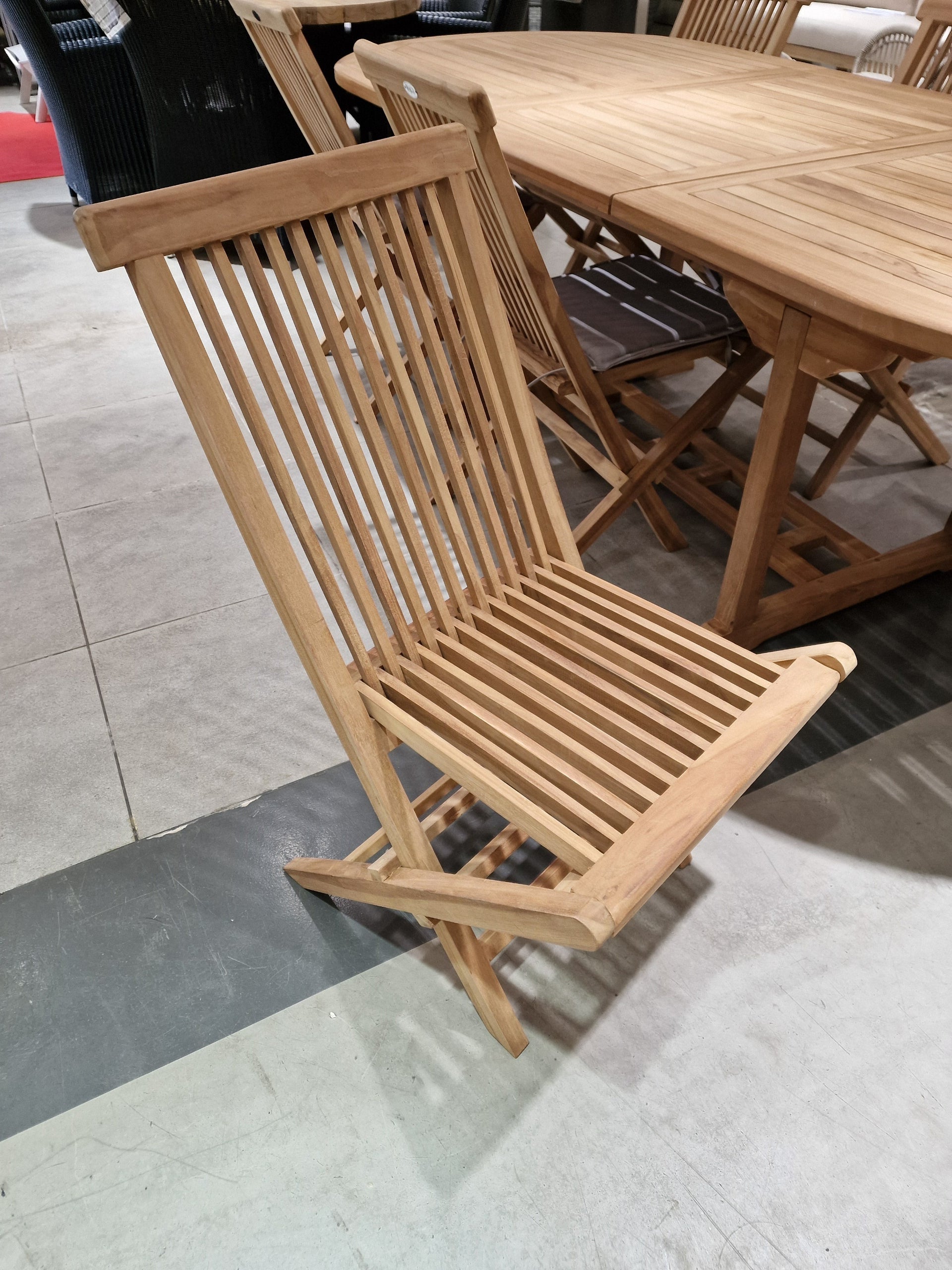 Teak Vouwstoel Natural Color