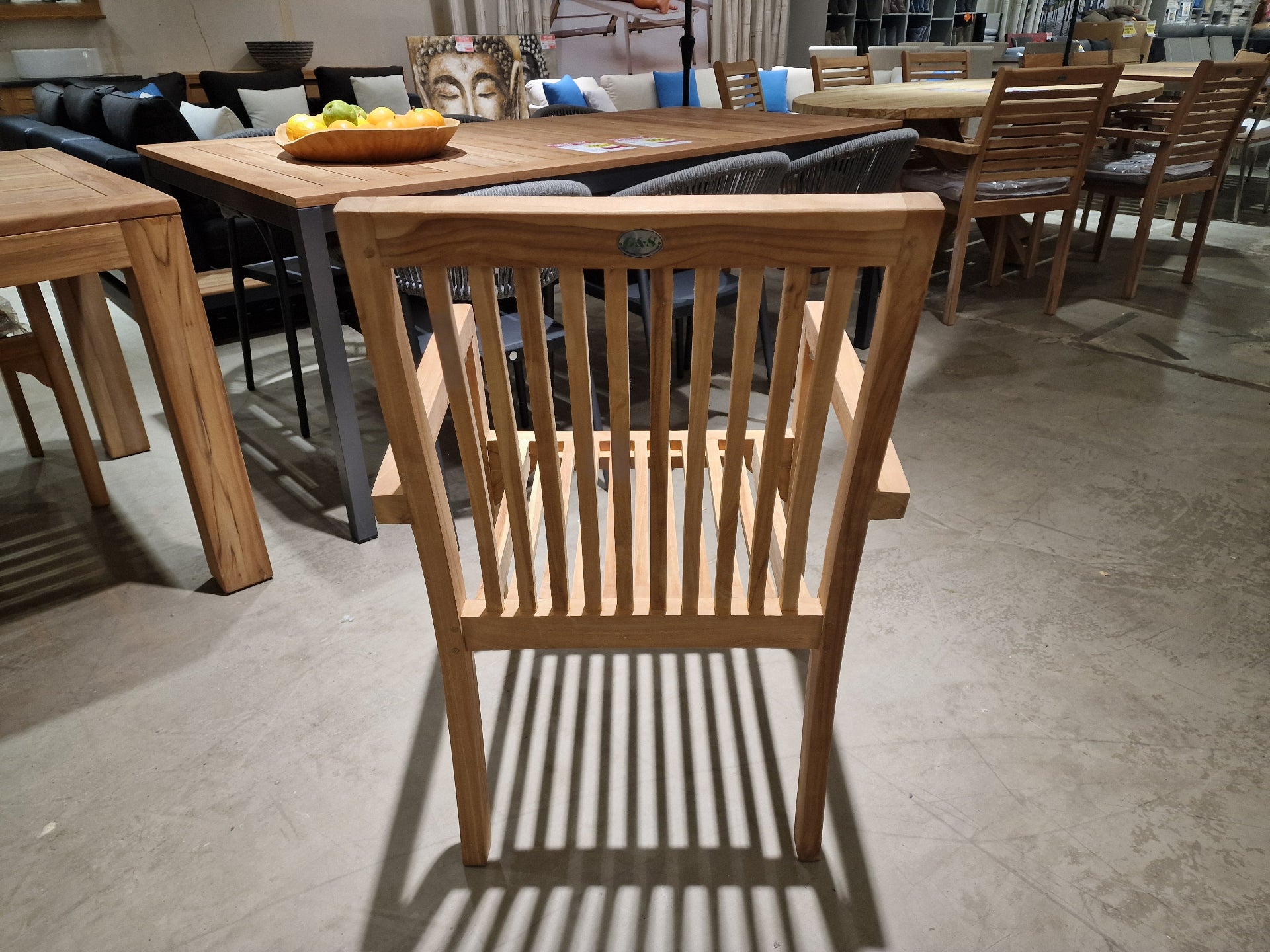 Teak Stapelstoel Kotak - Natural Teak