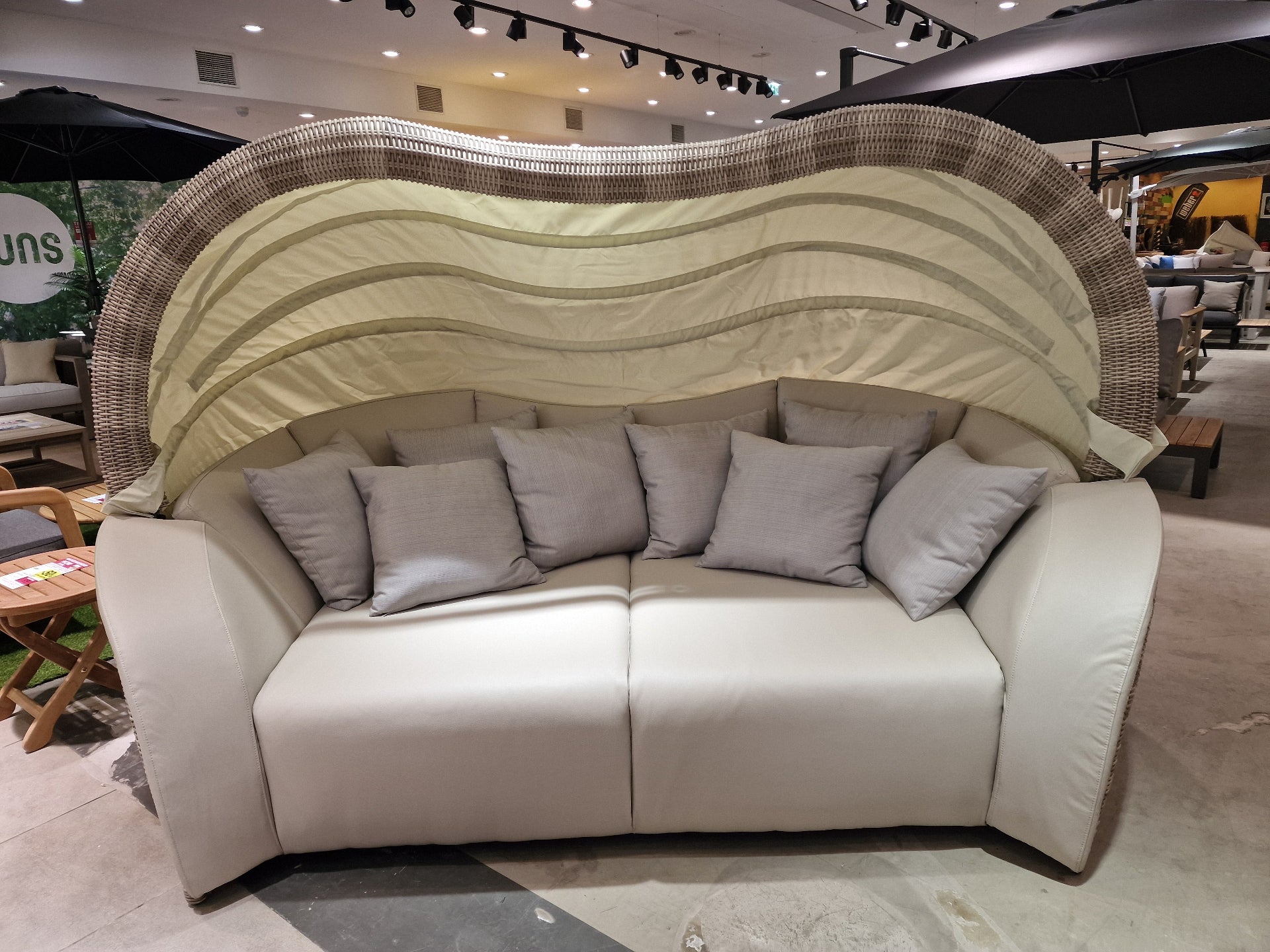 Eye Cather Dubbel Lounge + Marina Grey Kussen