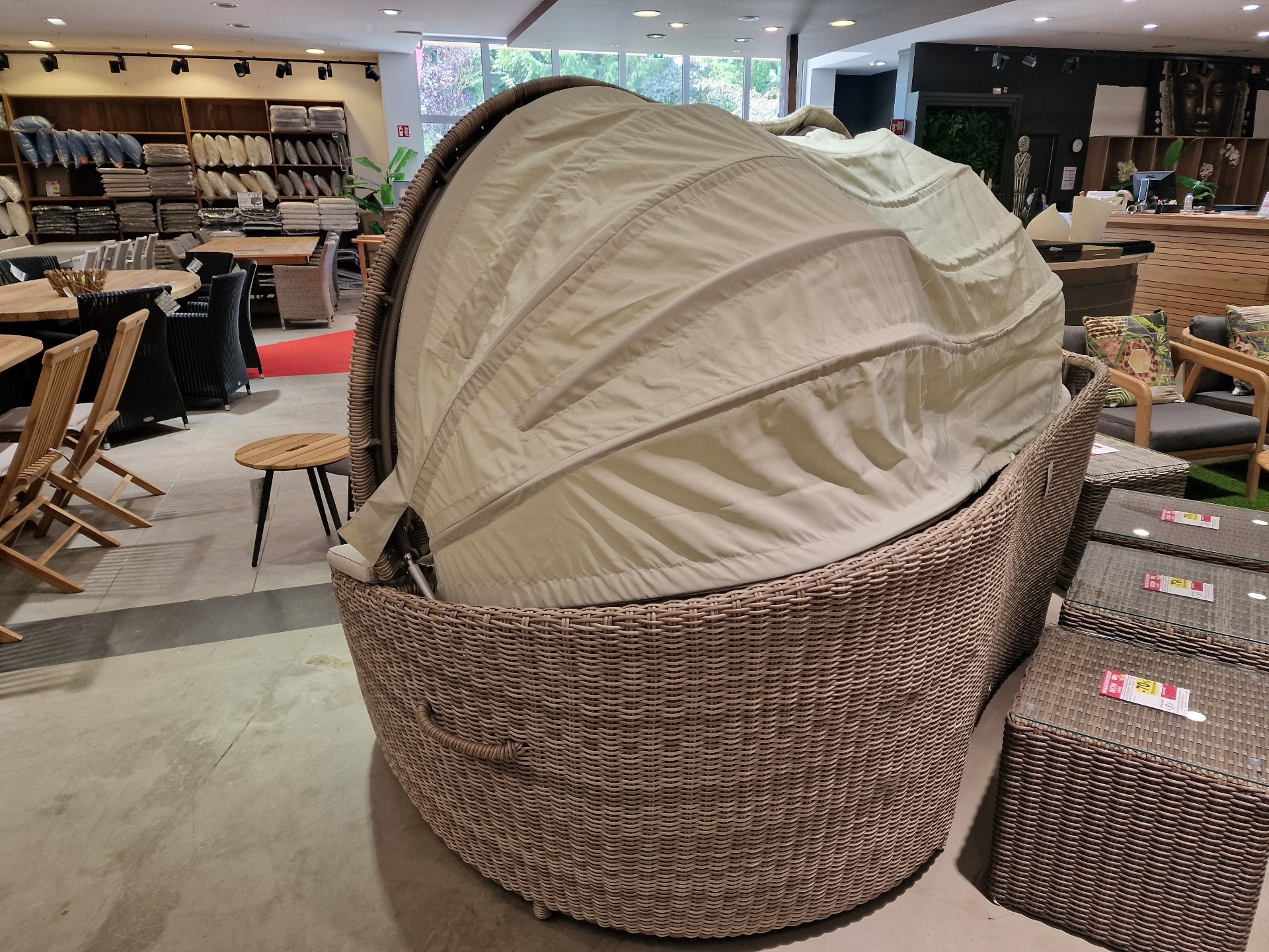 Eye Cather Dubbel Lounge + Marina Grey Kussen