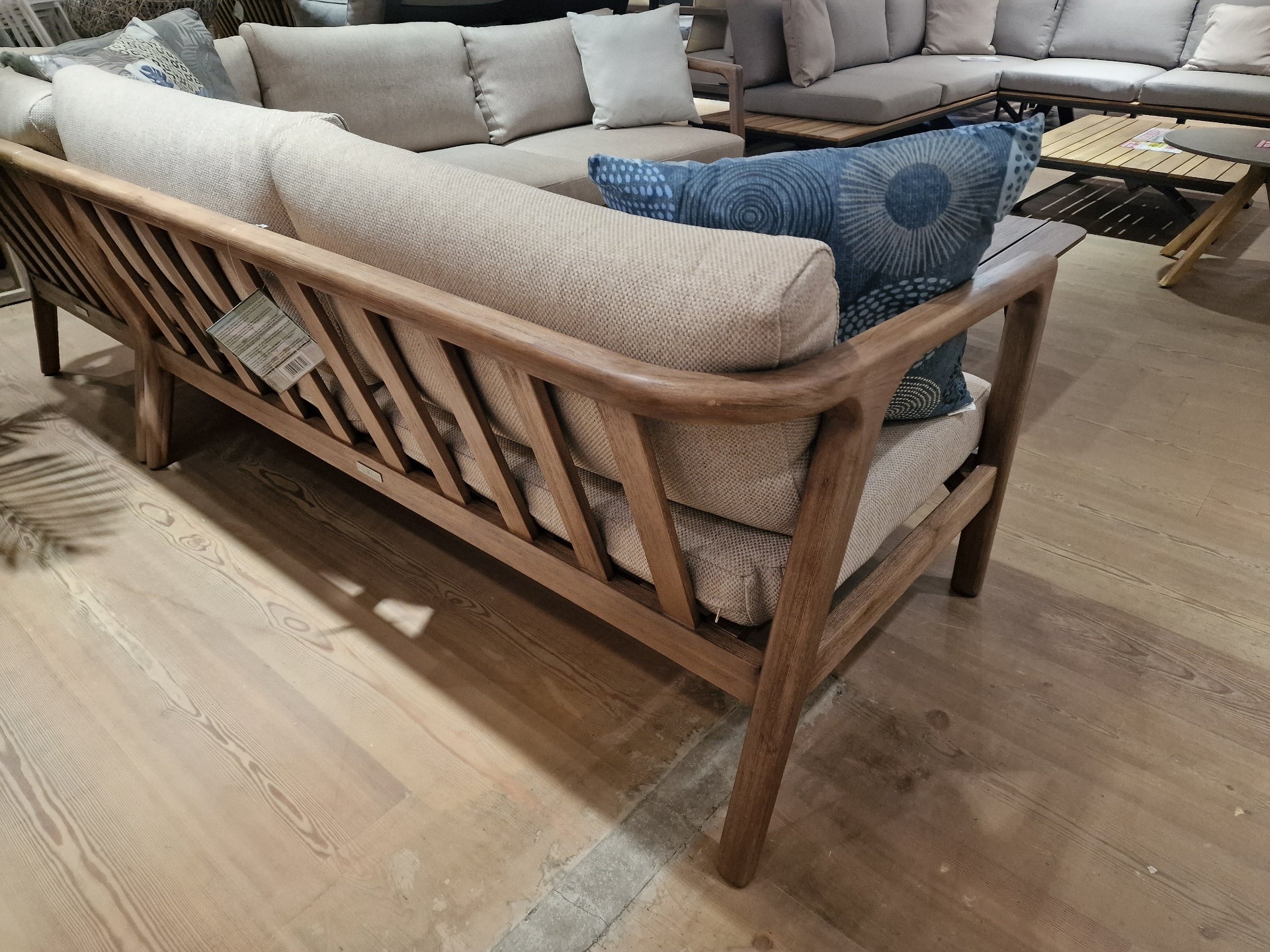 Cairo Lounge Hoekset - Acacia Walnut