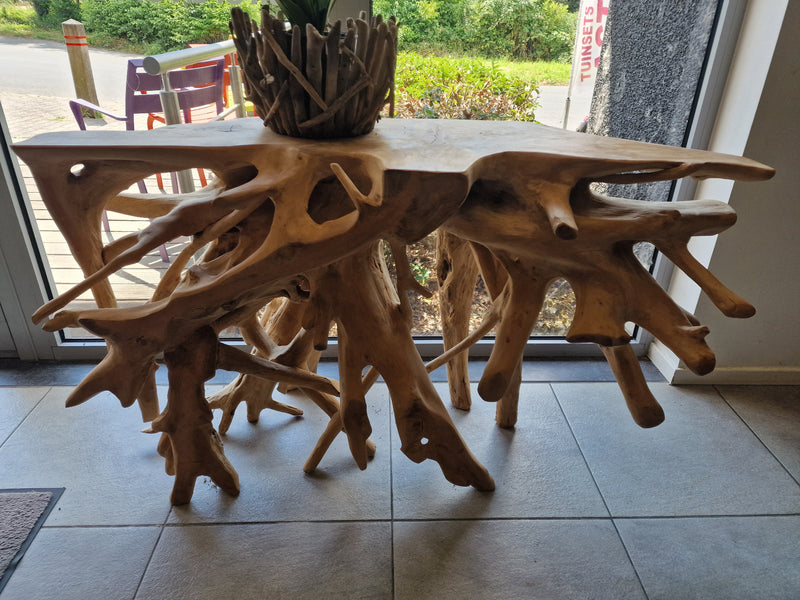 Teak Muurconsole Root Wood Erosi