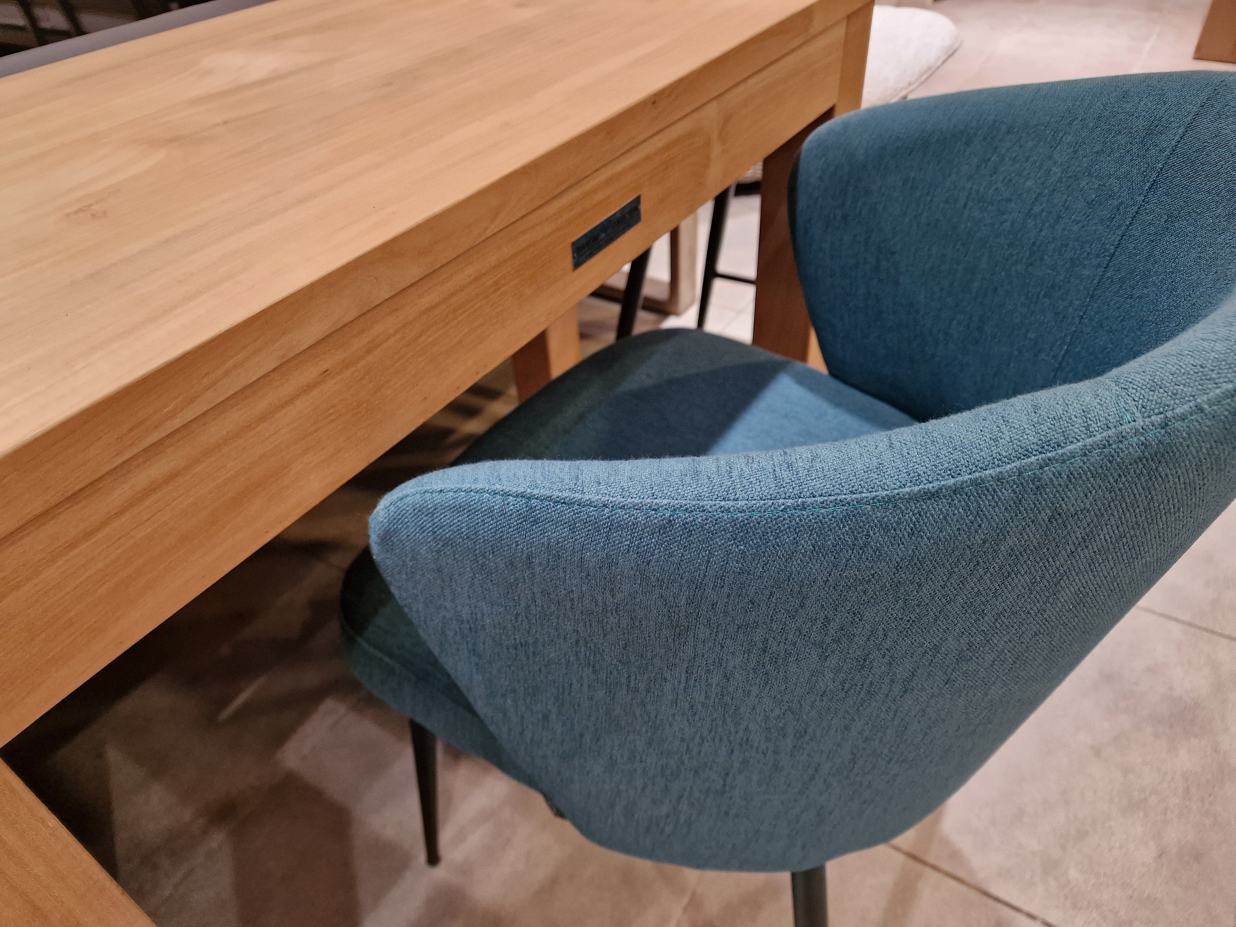 Interieurstoel Lot Stof Convoy 01 Spruce + Metalen Poot Signal Black