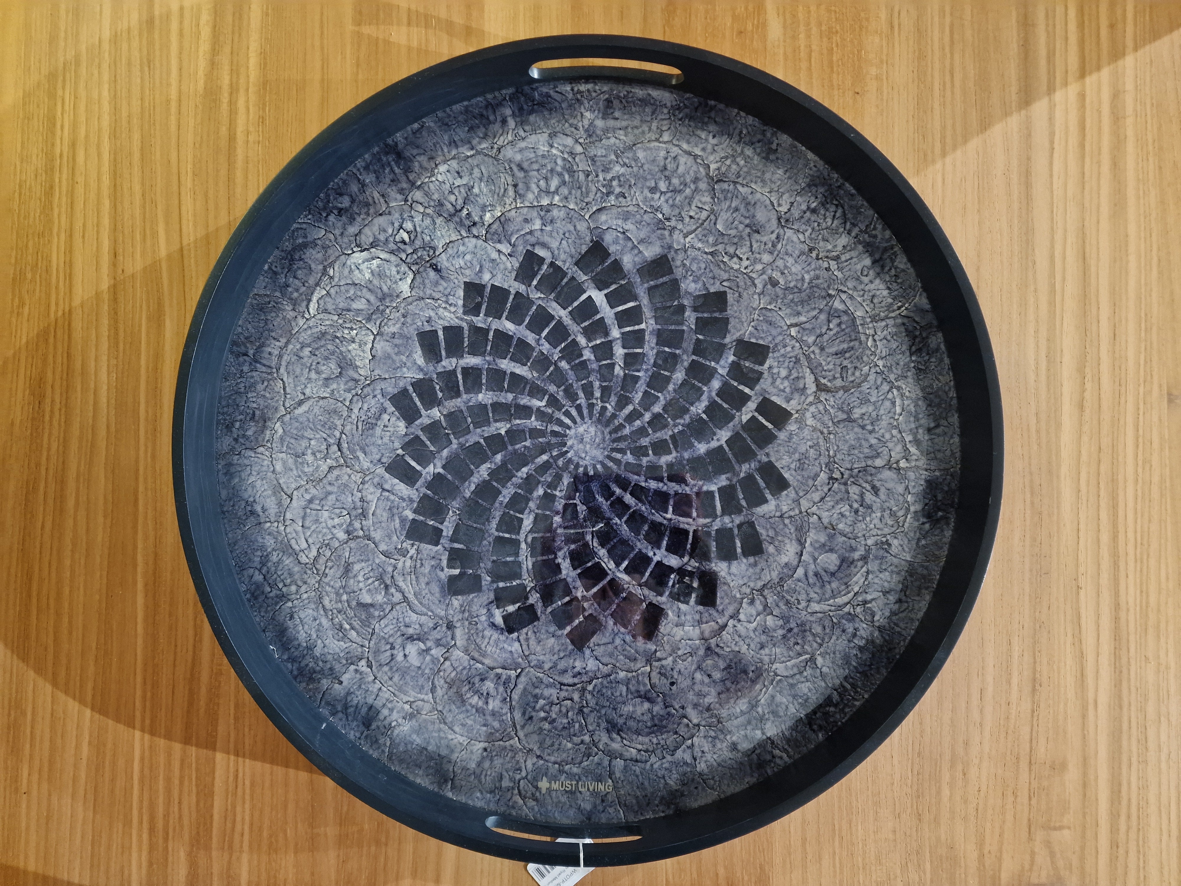 Dienblad Riyad Medium Dia 56cm x H5,5cm voor Salontafel Onderstel Medium (kopie)