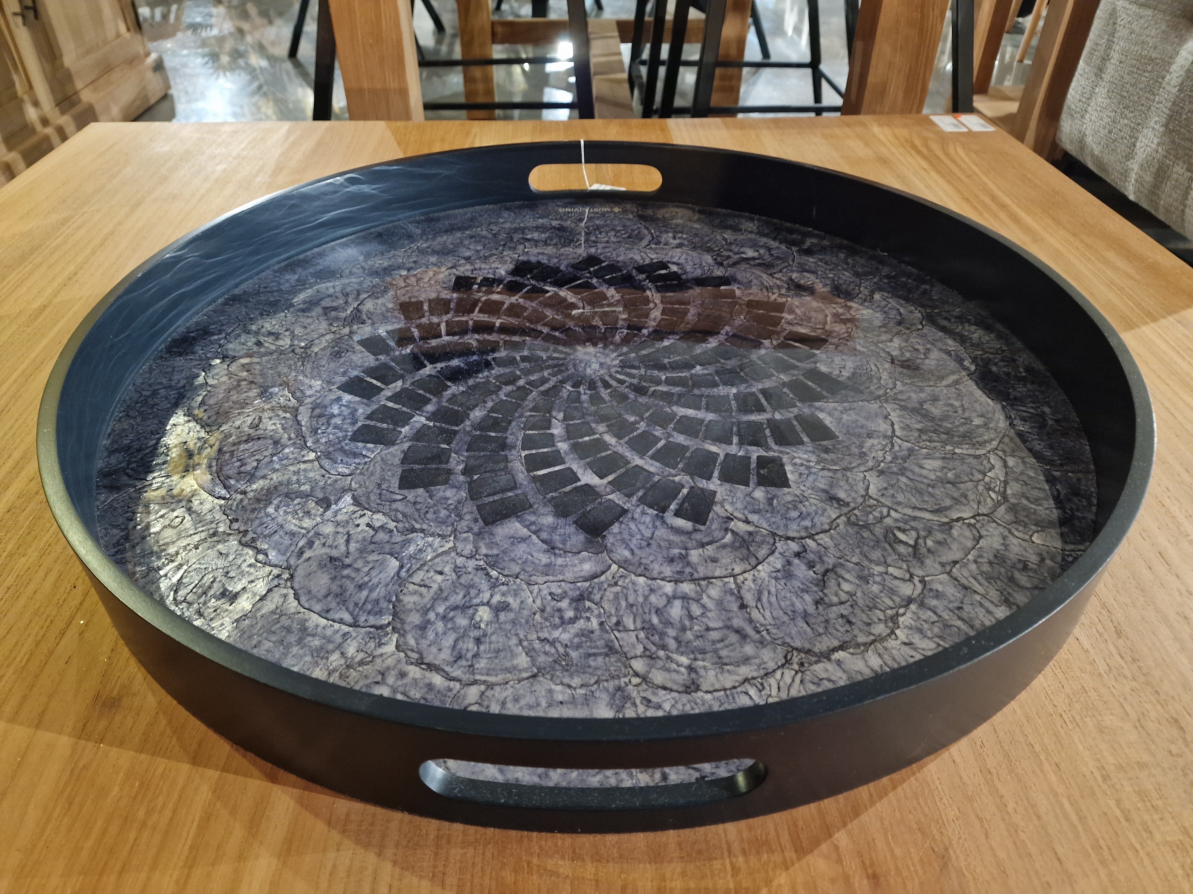 Dienblad Riyad Medium Dia 56cm x H5,5cm voor Salontafel Onderstel Medium (kopie)