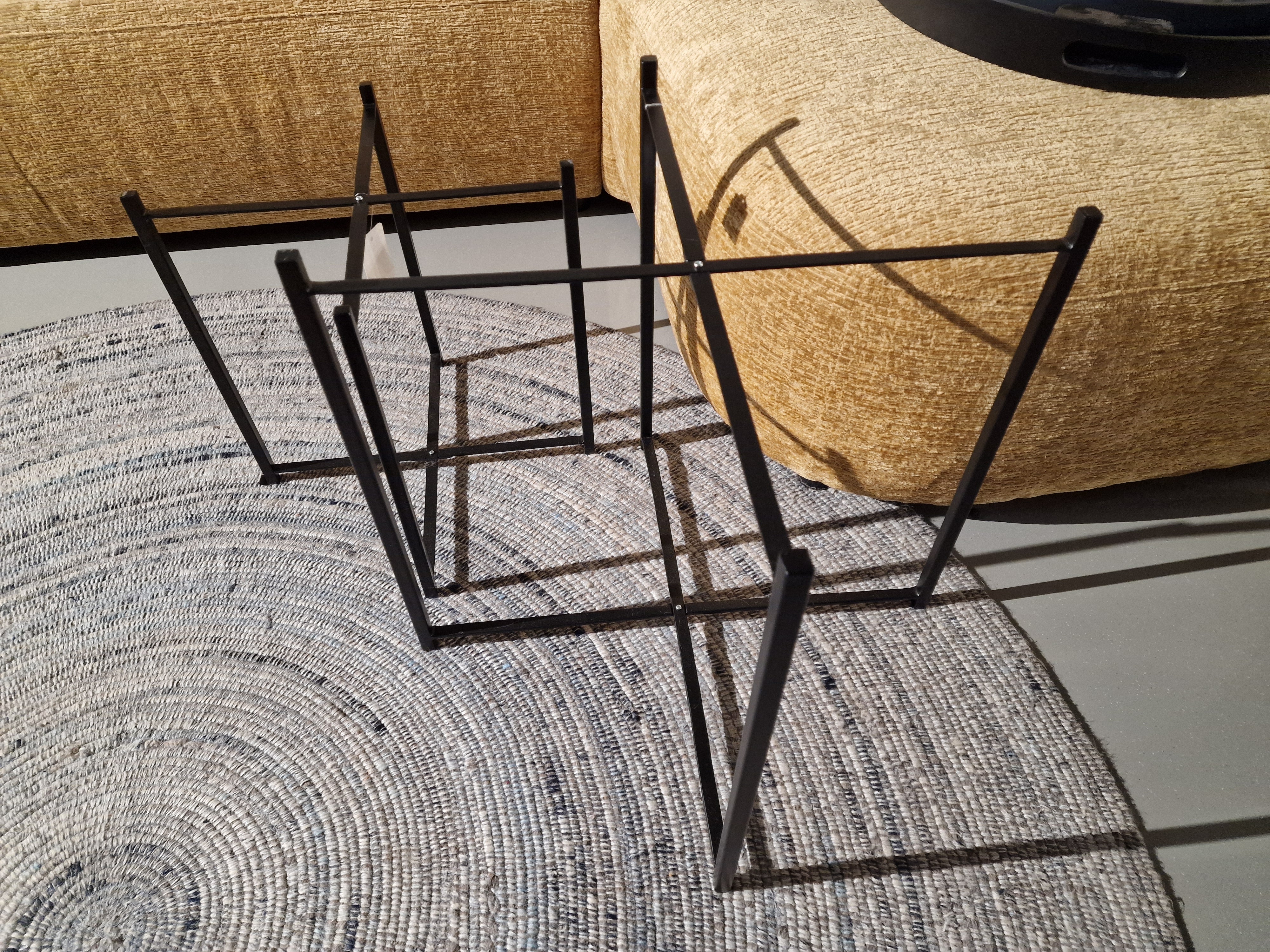 Onderstel Small Dia 44cm x H43cm voor Salontafel met Dienblad Small Dia 41cm x H5,5cm