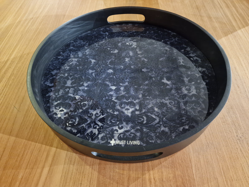 Dienblad Marrakech Small Dia 41cm x H5,5cm voor Salontafel Onderstel Small