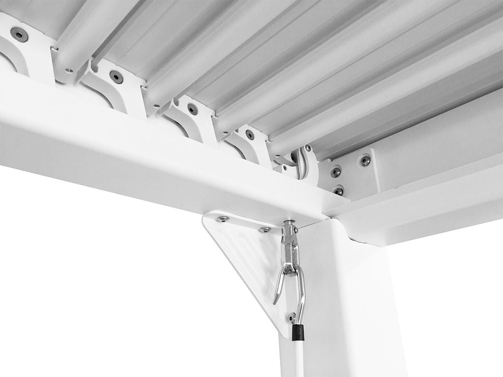 Alu Maranza Gazebo-Overkapping White Mat