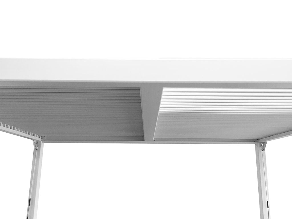 Alu Maranza Gazebo-Overkapping White Mat