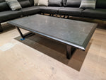 Lounge Set Palma Zwart Mat - Zwarte Kussens