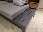 Vienna Hoeklounge Set 4-delig Alu - Royal Grey Mat + Pepper Grey