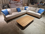 Alu Lounge Hoeksalon Rope Linnen