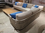 Alu Lounge Hoeksalon Rope Linnen