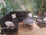 Hoeklounge Queens Relax Full Alu Charcoal