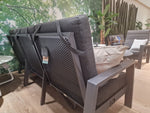 Hoeklounge Queens Relax Full Alu Charcoal