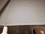 Zweefparasol Jardinico Marbella T2 300 x 300cm Doek Lichtgrijs + Graniet Voet 120KG Grijs